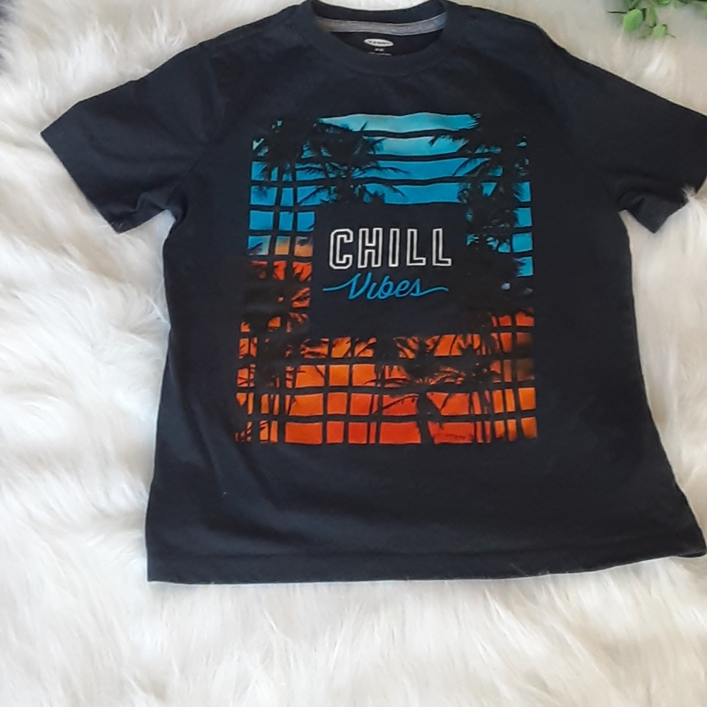 Old Navy Boys Short Sleeve Shirt Size:M8